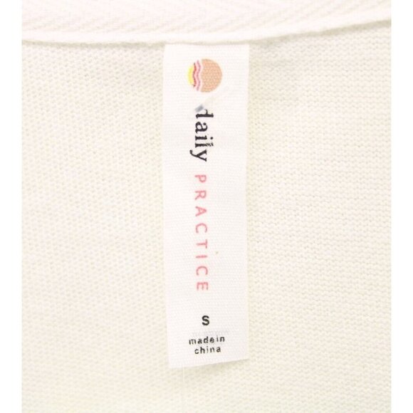 Daily Practice by Anthropologie Women's Half-Zip Pullover Vanilla Sz S NWT - Picture 6 of 8